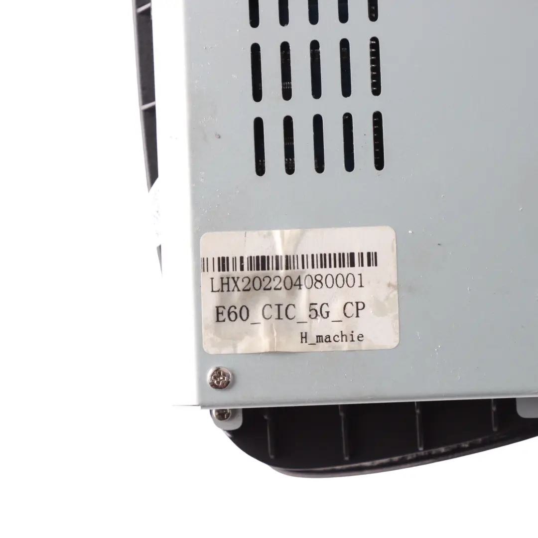 BMW E60 Navigation Media Screen 10,25" GPS Android System - SKU E60-CIC-5G-CP - Part number E60-CIC-5G