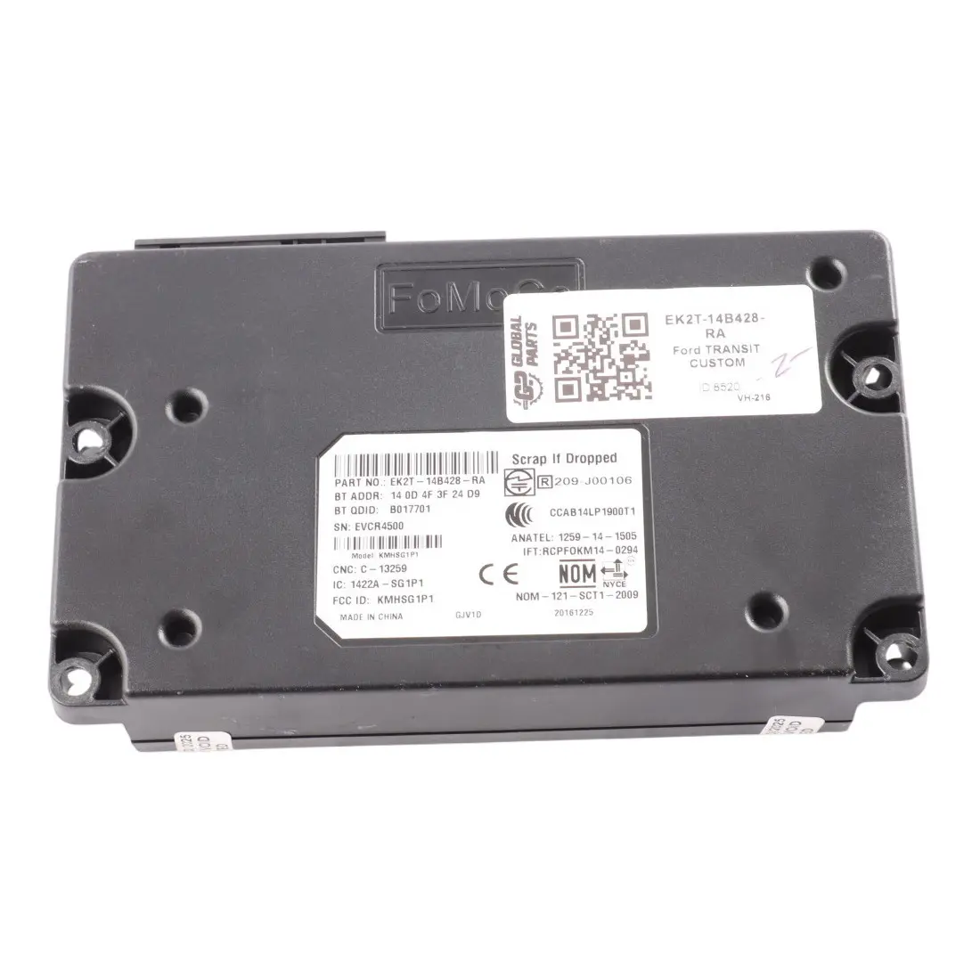 Ford Transit Custom Bluetooth Control Module Unit ECU EK2T-14B428-RA