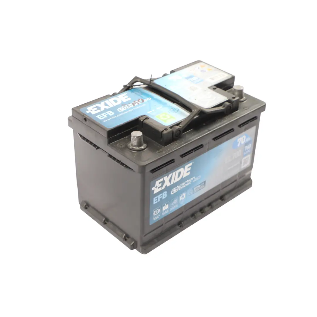 Exide Car Battery Accumulator EFB EL700 70Ah 760A Electrical Unit to with Part number EXIDE-EFB-70AH Exide Car Battery Accumulator EFB EL700 70Ah 760A Electrical Unit - SKU EXIDE-EFB-70AH - Part number EXIDE-EFB-70AH