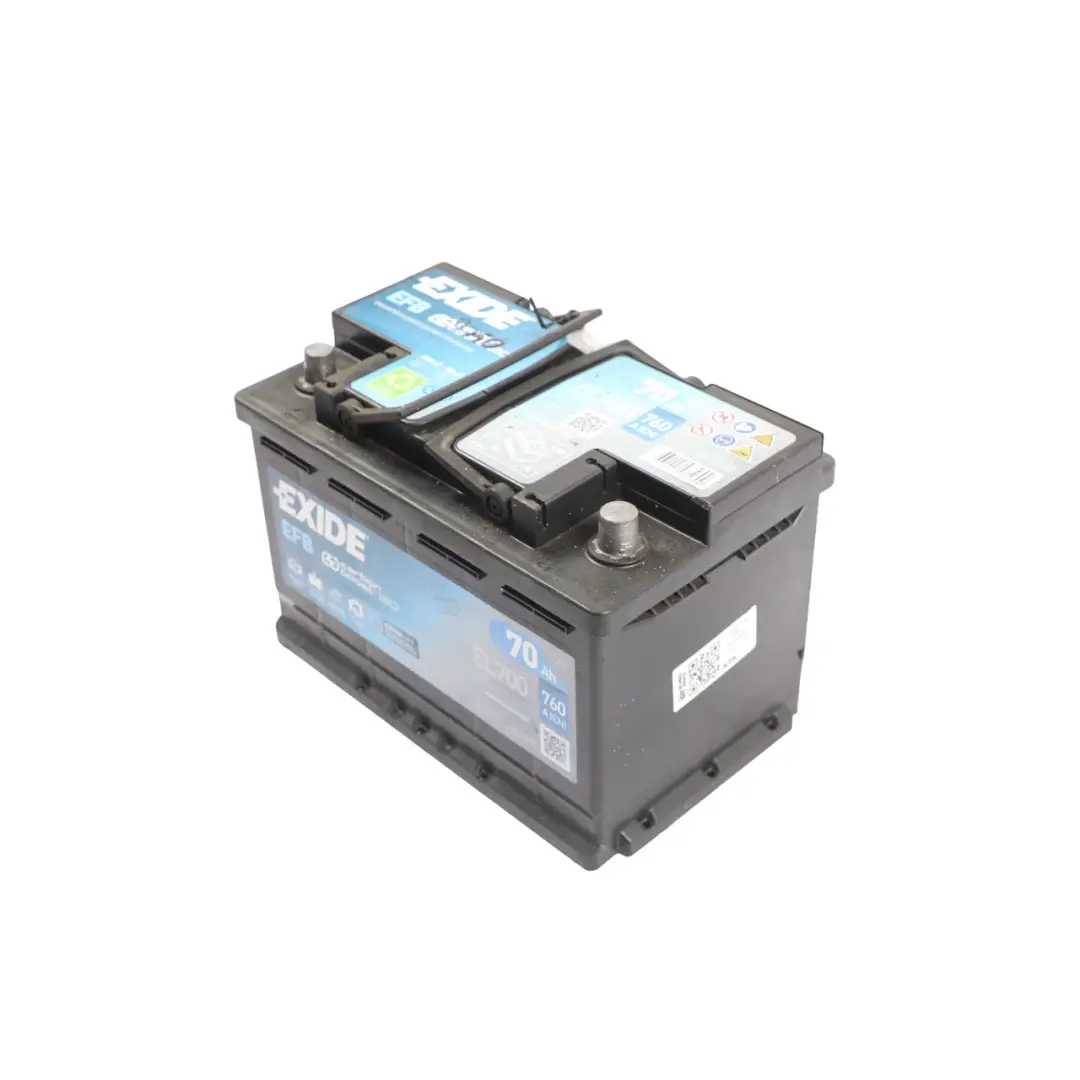  Lucas 70Ah 760A Electrical Unit - SKU EXIDE-EFB-70AH - Part number EXIDE-EFB-70AH