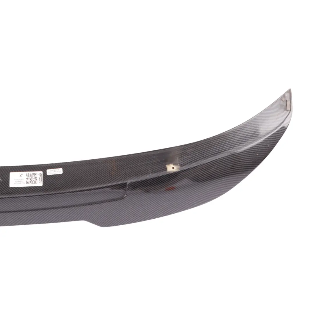 BMW F22 Rear Boot Trunk Lid Tailgate Spoiler Panel Lip Trim Cover Carbon Look - SKU F22-SPOILER-CARBON - Part number F22-SPOILER-CARBON