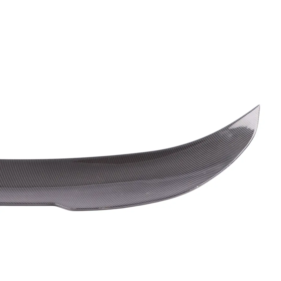 BMW F22 Rear Boot Trunk Lid Tailgate Spoiler Panel Lip Trim Cover Carbon Look - SKU F22-SPOILER-CARBON - Part number F22-SPOILER-CARBON
