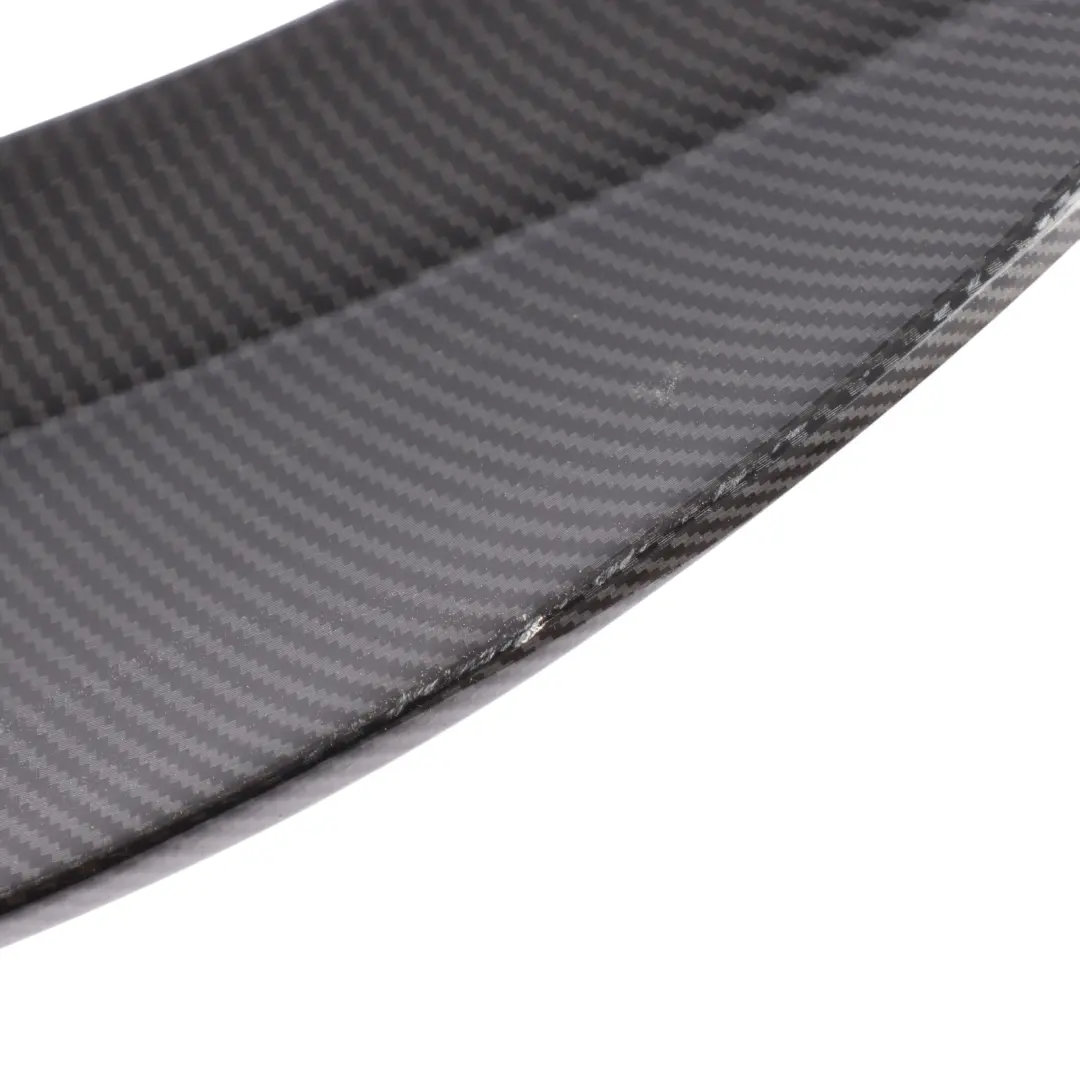 BMW F22 Rear Boot Trunk Lid Tailgate Spoiler Panel Lip Trim Cover Carbon Look - SKU F22-SPOILER-CARBON - Part number F22-SPOILER-CARBON