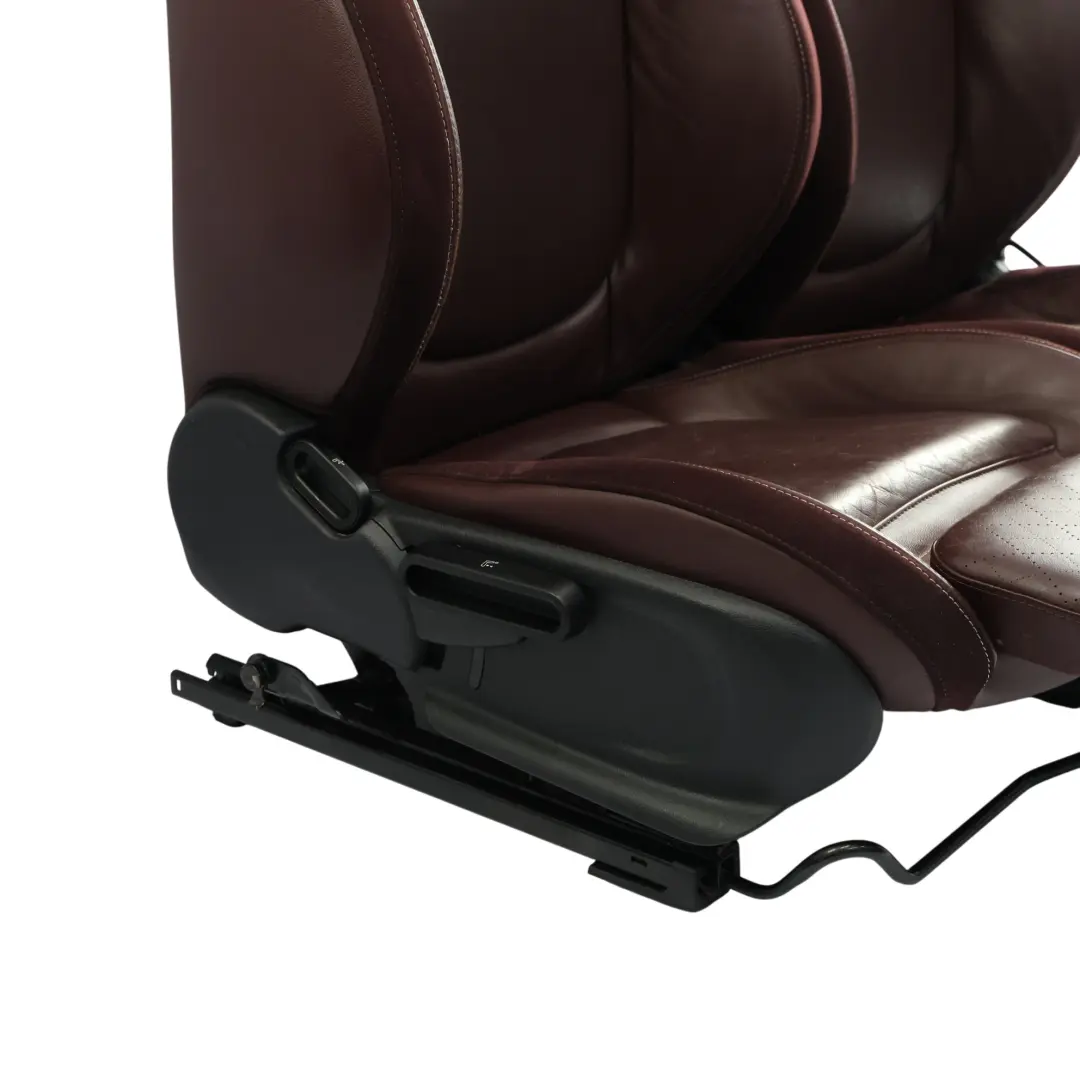 Seats Front Rear Seat Heated Leather Cross Punch Burgundy to Mini Clubman F54 Sport with Part number F54-SEATS-SET-LEATHER-BURGUNDY Mini Clubman F54 Sport Seats Front Rear Seat Heated Leather Cross Punch Burgundy - SKU F54-SEATS-SET-LEATHER-BURGUNDY-NEIY - Part number F54-SEATS-SET-LEATHER-BURGUNDY