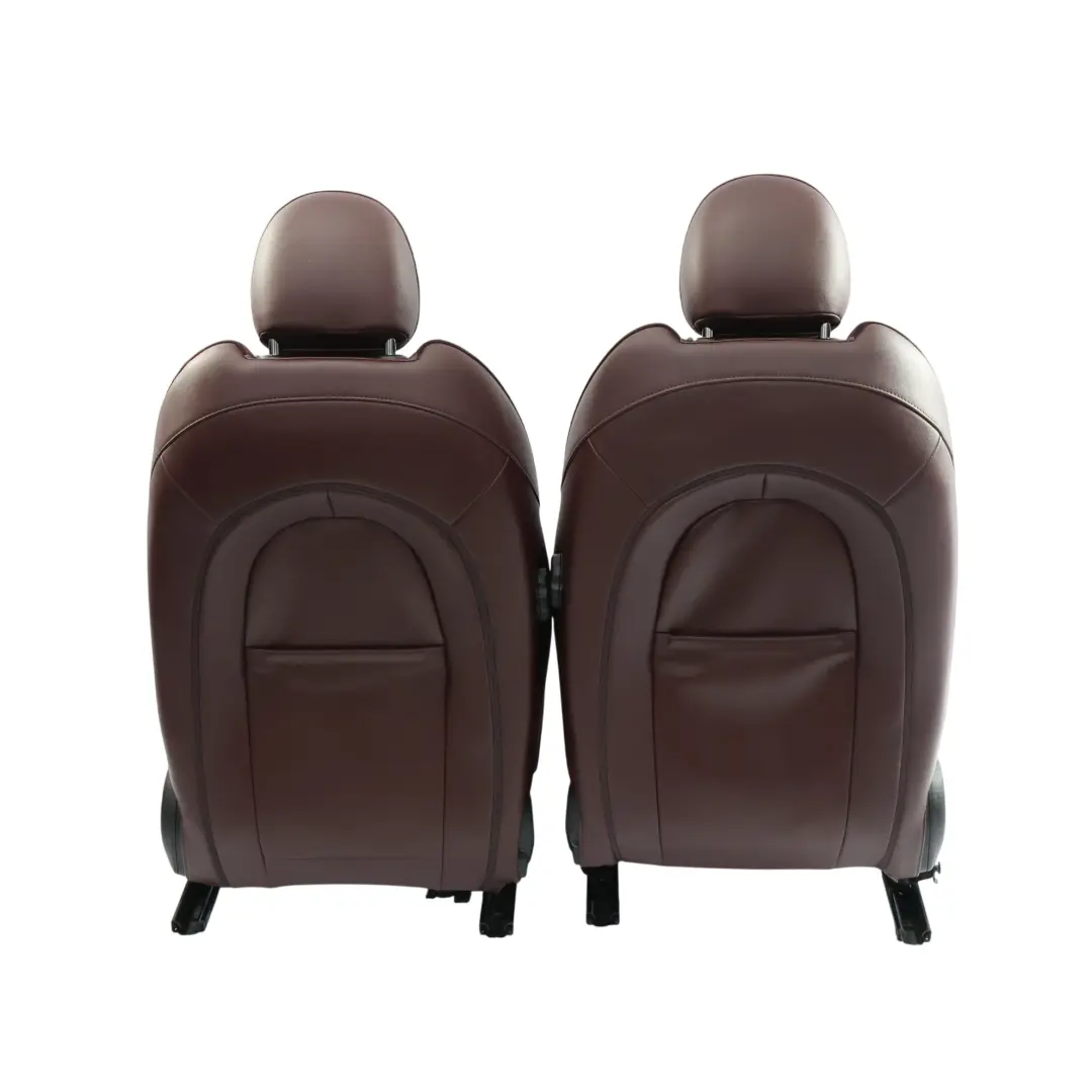 Mini Clubman F54 Komplet Foteli Sport Przód Tył Grzany Bordowe Skóry - SKU F54-SEATS-SET-LEATHER-BURGUNDY-NEIY - Numer Części F54-SEATS-SET-LEATHER-BURGUNDY