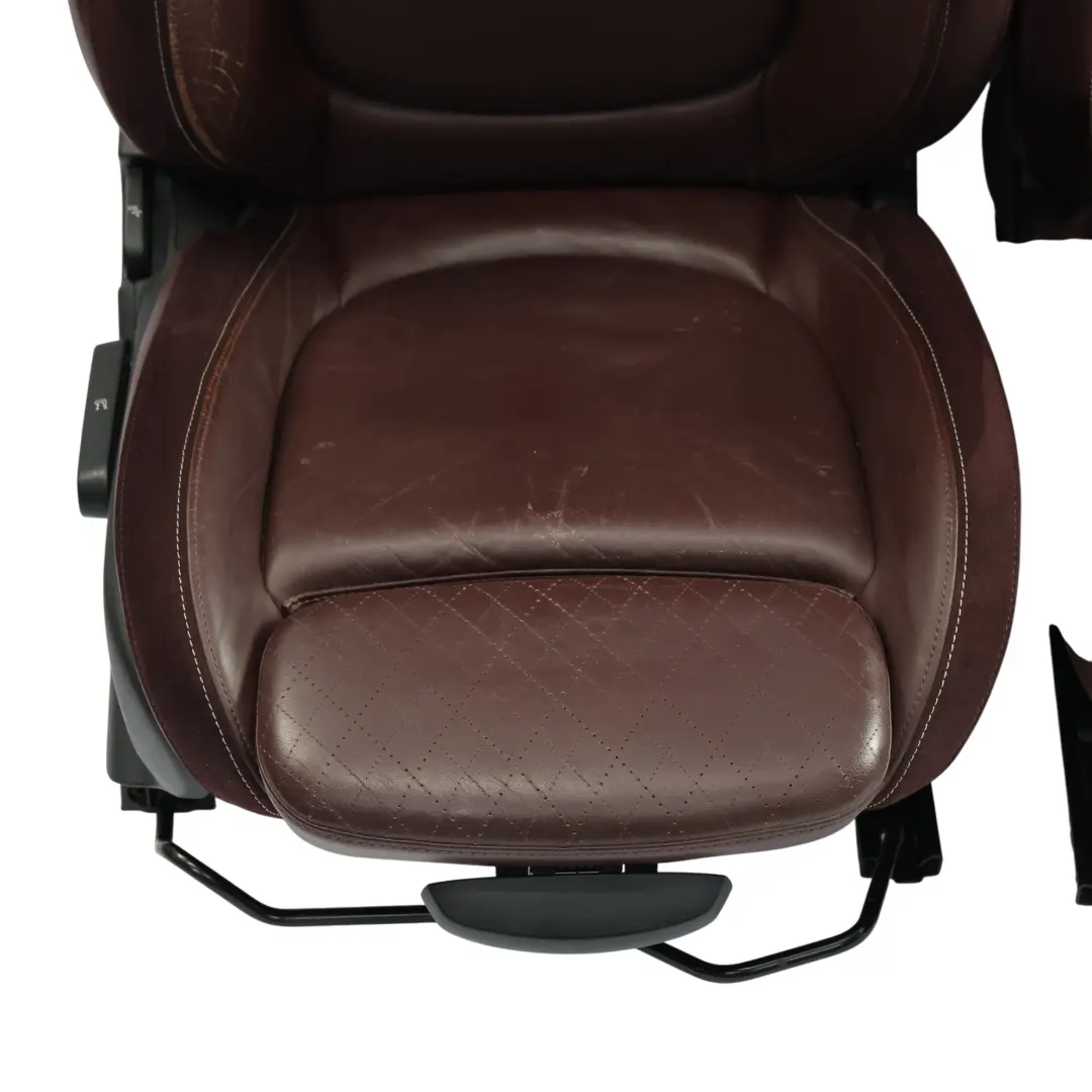 Seats Front Rear Seat Heated Leather Cross Punch Burgundy to Mini Clubman F54 Sport with Part number F54-SEATS-SET-LEATHER-BURGUNDY Mini Clubman F54 Sport Seats Front Rear Seat Heated Leather Cross Punch Burgundy - SKU F54-SEATS-SET-LEATHER-BURGUNDY-NEIY - Part number F54-SEATS-SET-LEATHER-BURGUNDY