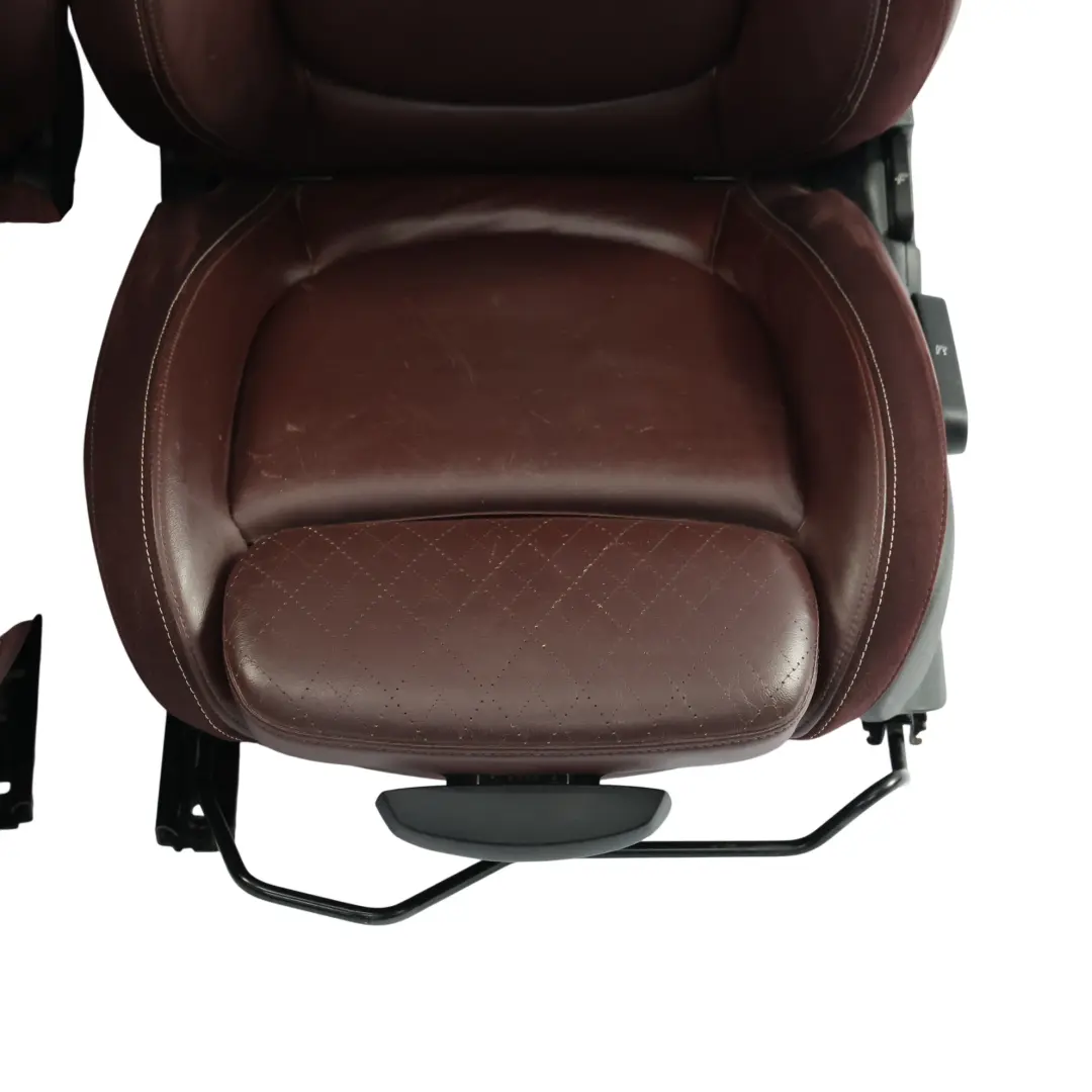 Asientos Deportivos Delanteros Traseros Calefactables Cuero Borgoña para Mini F54 con número de pieza F54-SEATS-SET-LEATHER-BURGUNDY Mini F54 Asientos Deportivos Delanteros Traseros Calefactables Cuero Borgoña - SKU F54-SEATS-SET-LEATHER-BURGUNDY-NEIY - Número de pieza F54-SEATS-SET-LEATHER-BURGUNDY
