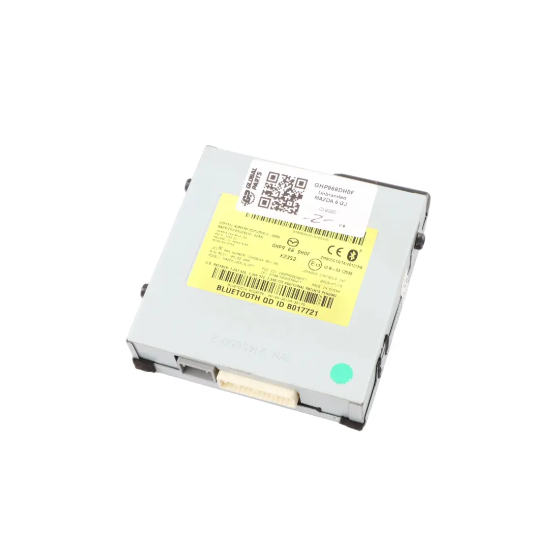 Mazda 6 Mk3 GJ Bluetooth Module Control Unit ECU K2352 - SKU GHP966DH0F - Part number GHP966DH0F