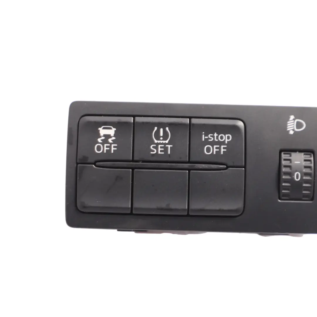  Mazda 6 GJ Headlight Switch Traction Control ESP Panel Unit Element - SKU GJE866170A - Part number GJE866170A