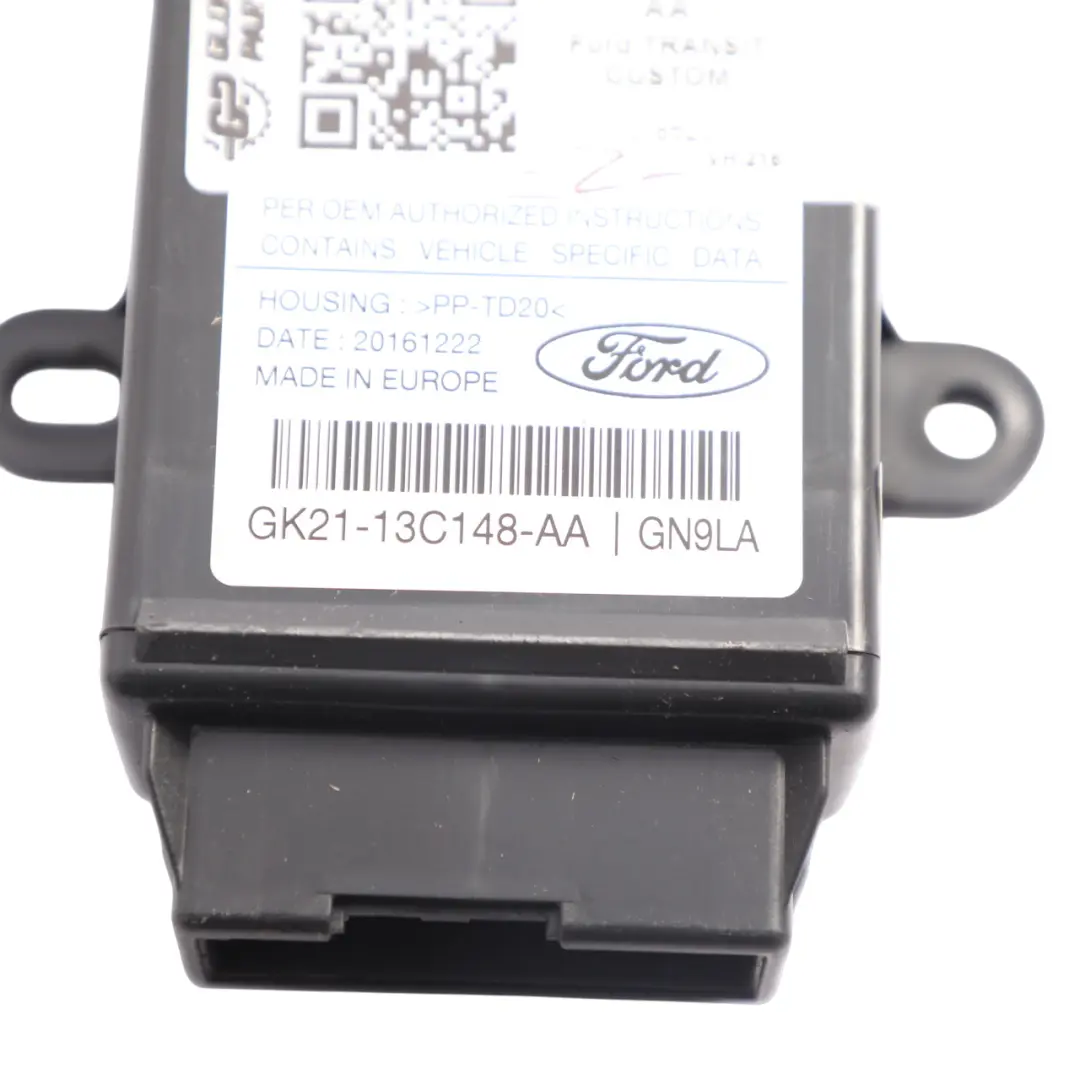 Headlight Control Module ECU to Ford Transit Custom with Part number GK21-13C148-AA Ford Transit Custom Headlight Control Module ECU - SKU GK21-13C148-AA - Part number GK21-13C148-AA