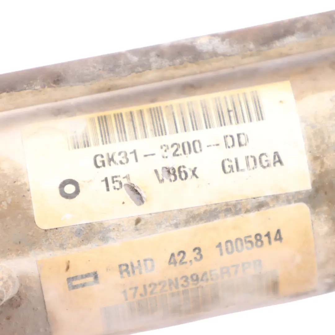 Mk8 Diesel Power Steering Rack GK313200DD to Ford Transit with Part number GK31-3200-DD Ford Transit Mk8 Diesel Power Steering Rack GK313200DD - SKU RHD-GK31-3200-DD - Part number GK31-3200-DD