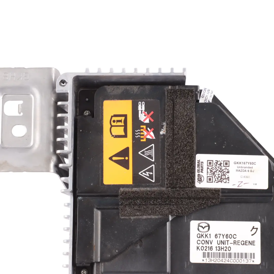 Voltage Converter Control Module Unit ECU to Mazda 6 GJ with Part number GKK167Y60C Mazda 6 GJ Voltage Converter Control Module Unit ECU - SKU GKK167Y60C - Part number GKK167Y60C