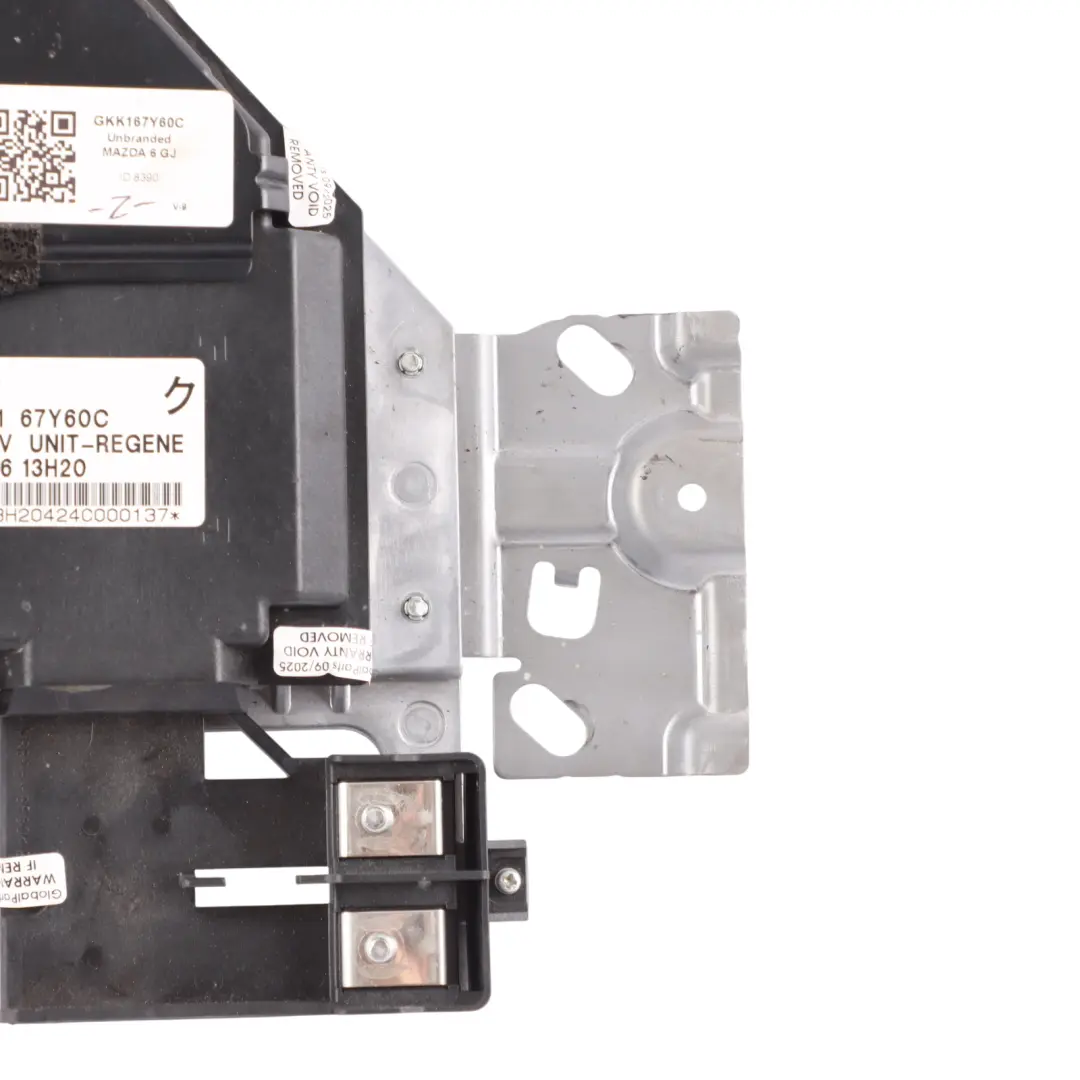 Voltage Converter Control Module Unit ECU to Mazda 6 GJ with Part number GKK167Y60C Mazda 6 GJ Voltage Converter Control Module Unit ECU - SKU GKK167Y60C - Part number GKK167Y60C