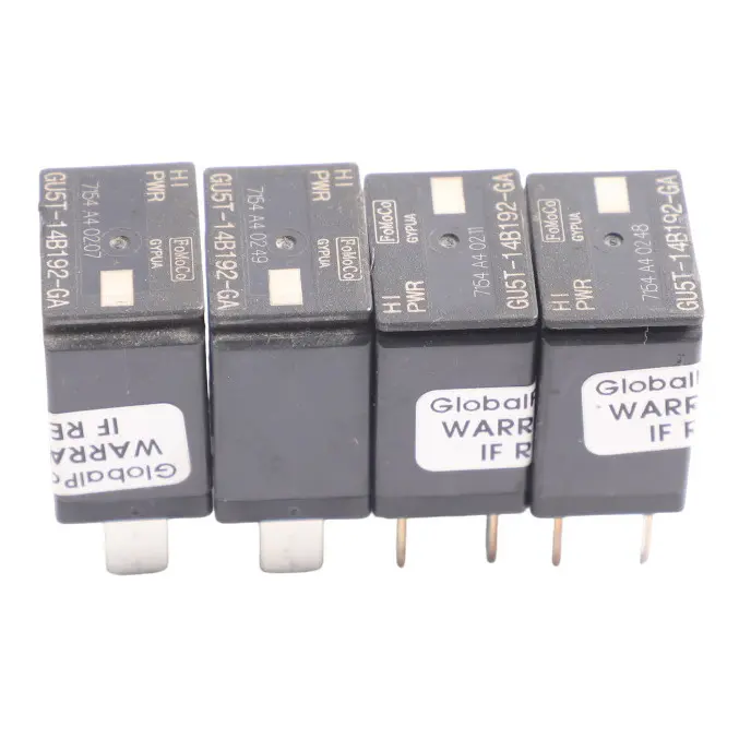 Ford Transit Mk8 Relay High Power 4-Pin FoMoCo Set X4 GU5T-14B192-GA 4RA933714 