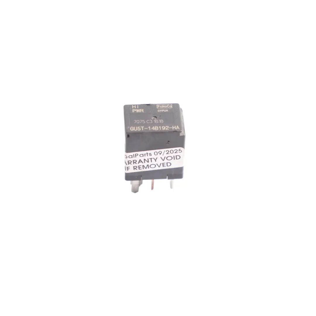 Mk8 Relay High Power 5-Pin Grey FoMoCo to Ford Transit with Part number GU5T-14B192-HA Ford Transit Mk8 Relay High Power 5-Pin Grey FoMoCo - SKU GU5T-14B192-HA - Part number GU5T-14B192-HA