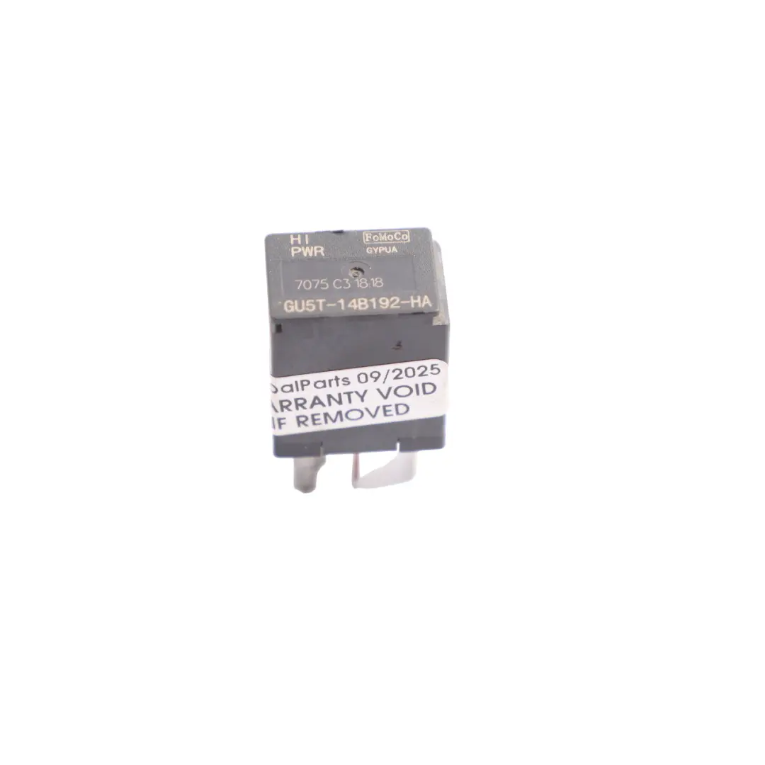 Mk8 Relay High Power 5-Pin Grey FoMoCo to Ford Transit with Part number GU5T-14B192-HA Ford Transit Mk8 Relay High Power 5-Pin Grey FoMoCo - SKU GU5T-14B192-HA - Part number GU5T-14B192-HA