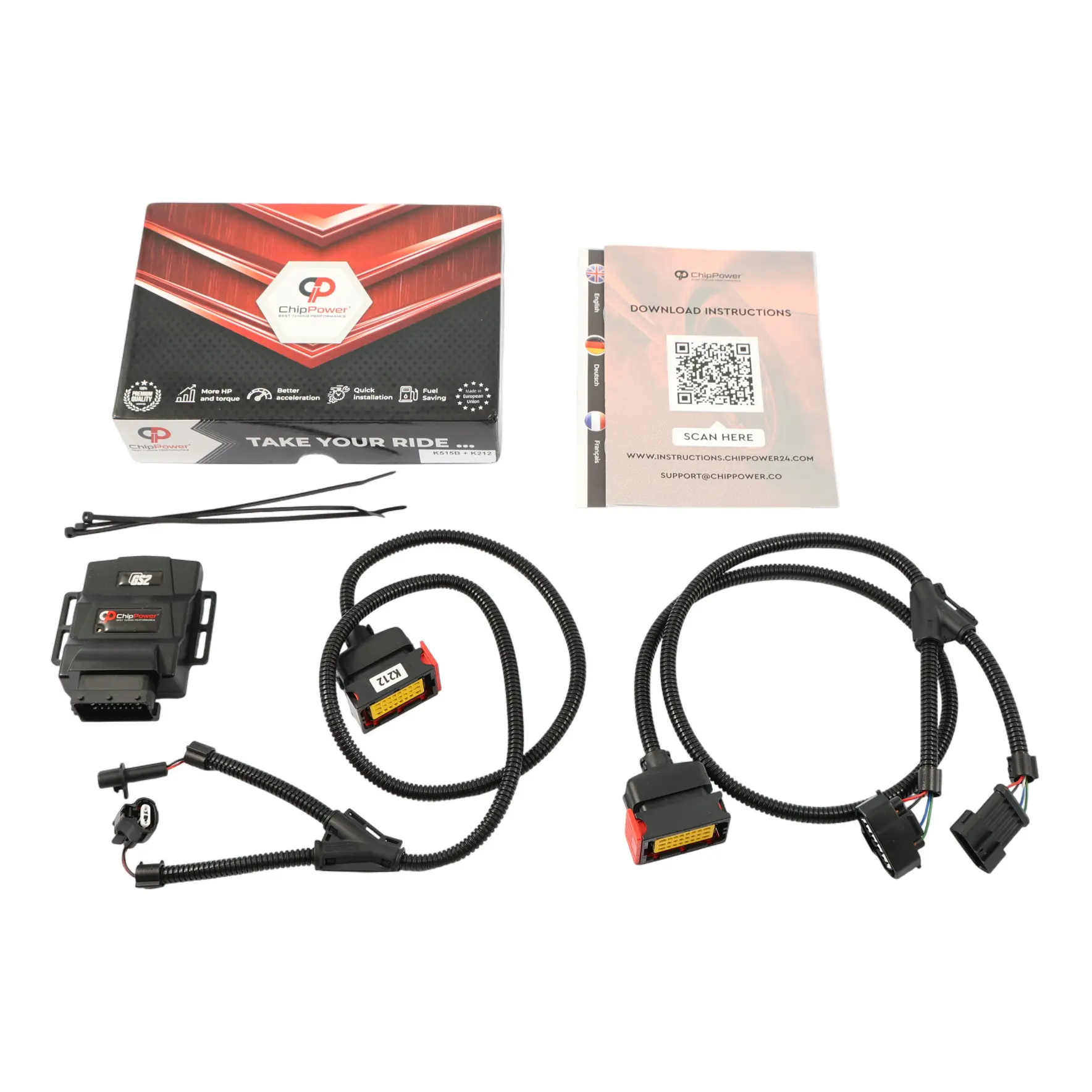 Chip Power GS2 K515B-K212 Boîtier Module De Commande Kit De Réglage