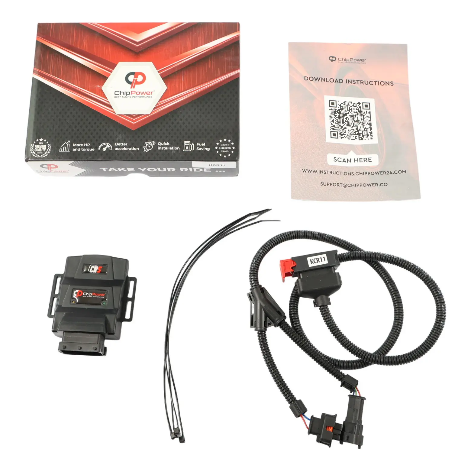 Chip Power Chiptuning Box CRS KCR11 Control Unit Module Tuning Set