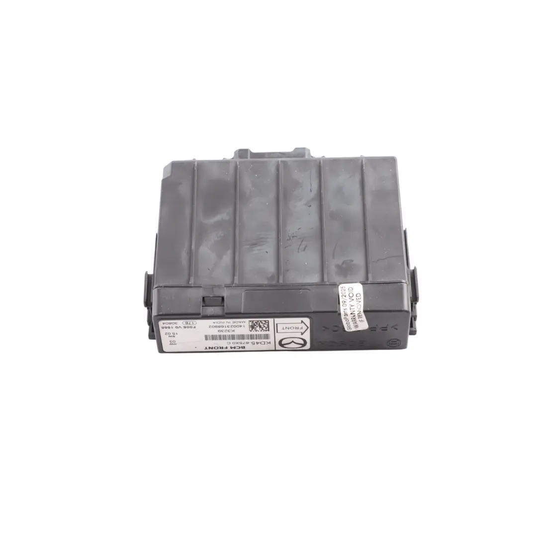  Mazda Mk6 Front Body Control Module Unit BCM ECU - SKU KD45-675X0-C - Part number KD45-675X0-C