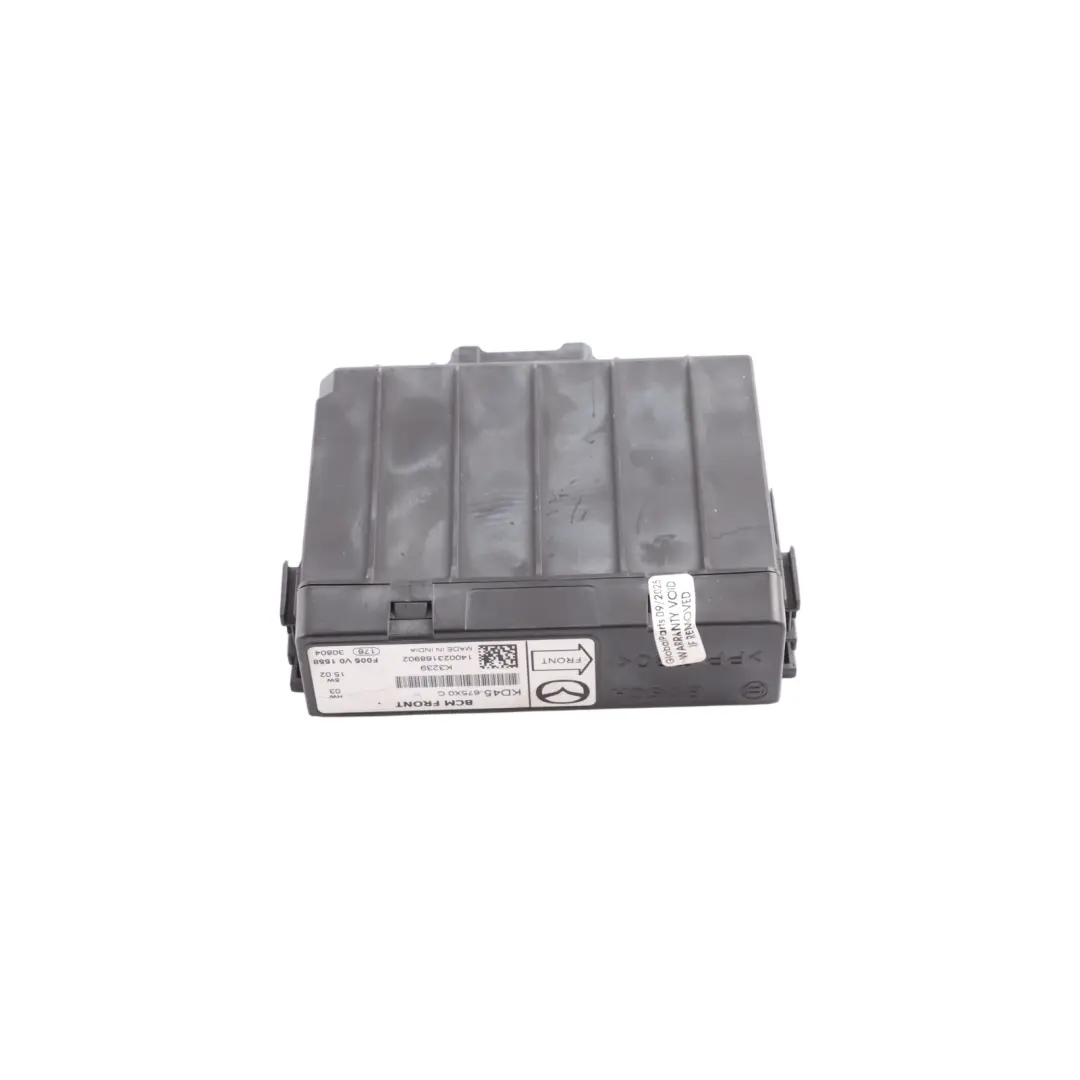 Mazda Mk6 Front Body Control Module Unit BCM ECU - SKU KD45-675X0-C - Part number KD45-675X0-C