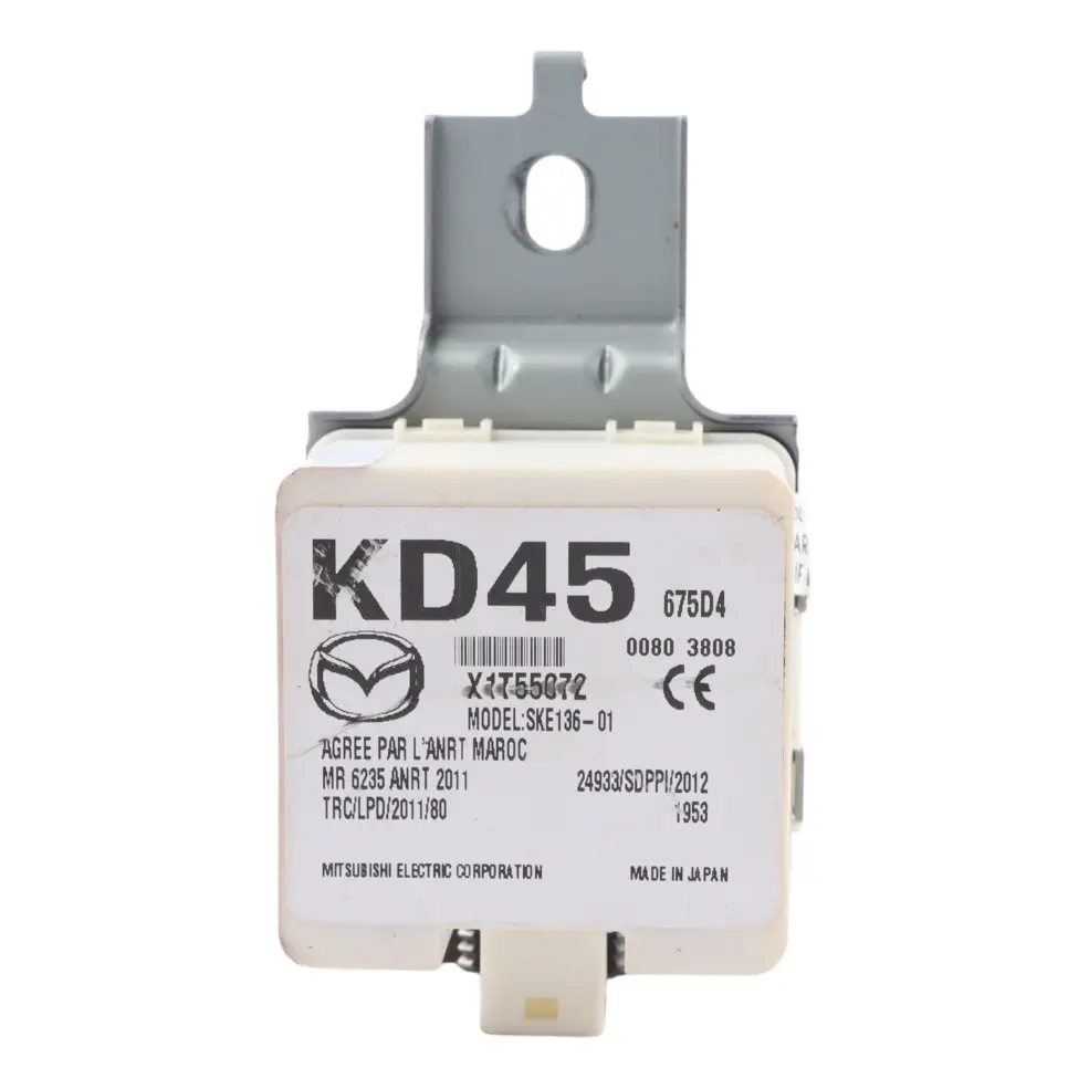 Mazda 6 Mk3 GJ Keyless Entry Receiver Module Control Unit KD45675D4