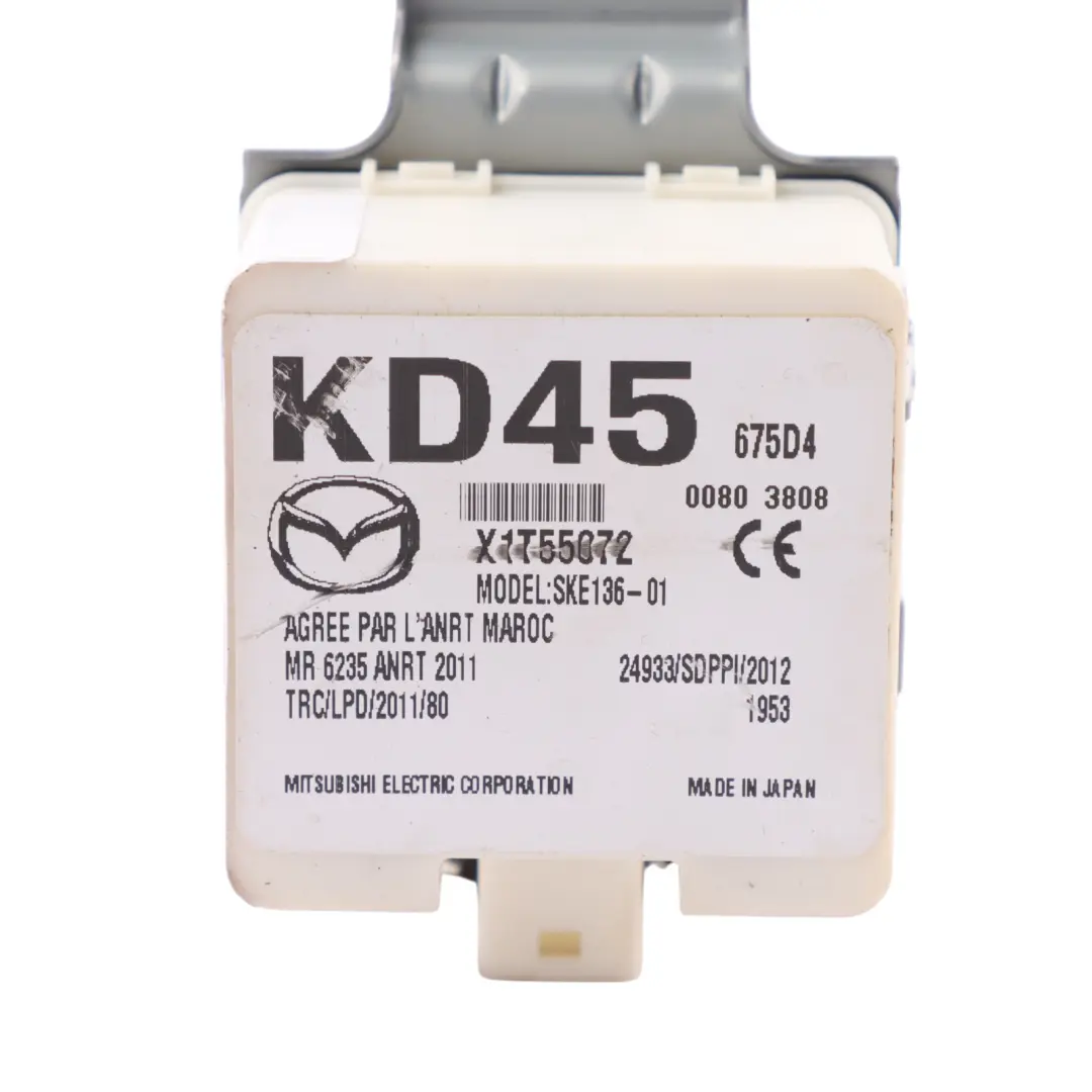 Mazda 6 Mk3 GJ Keyless Entry Receiver Module Control Unit to with Part number KD45675D4 Mazda 6 Mk3 GJ Keyless Entry Receiver Module Control Unit - SKU KD45675D4 - Part number KD45675D4