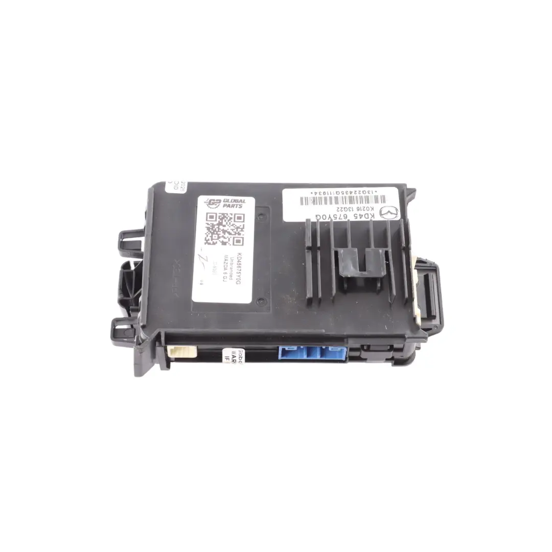  Mazda Mk6 BCM Body Control Module Unit ECU - SKU KD45675Y0G - Part number KD45675Y0G
