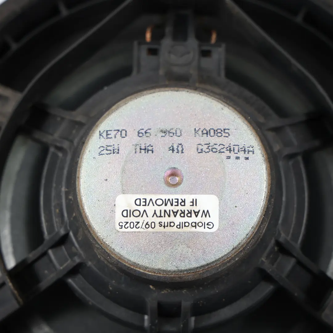 Mazda 6 GJ Door Loudspeaker Speaker Rear Left Right N/O/S - SKU KE7066960 - Part number KE7066960
