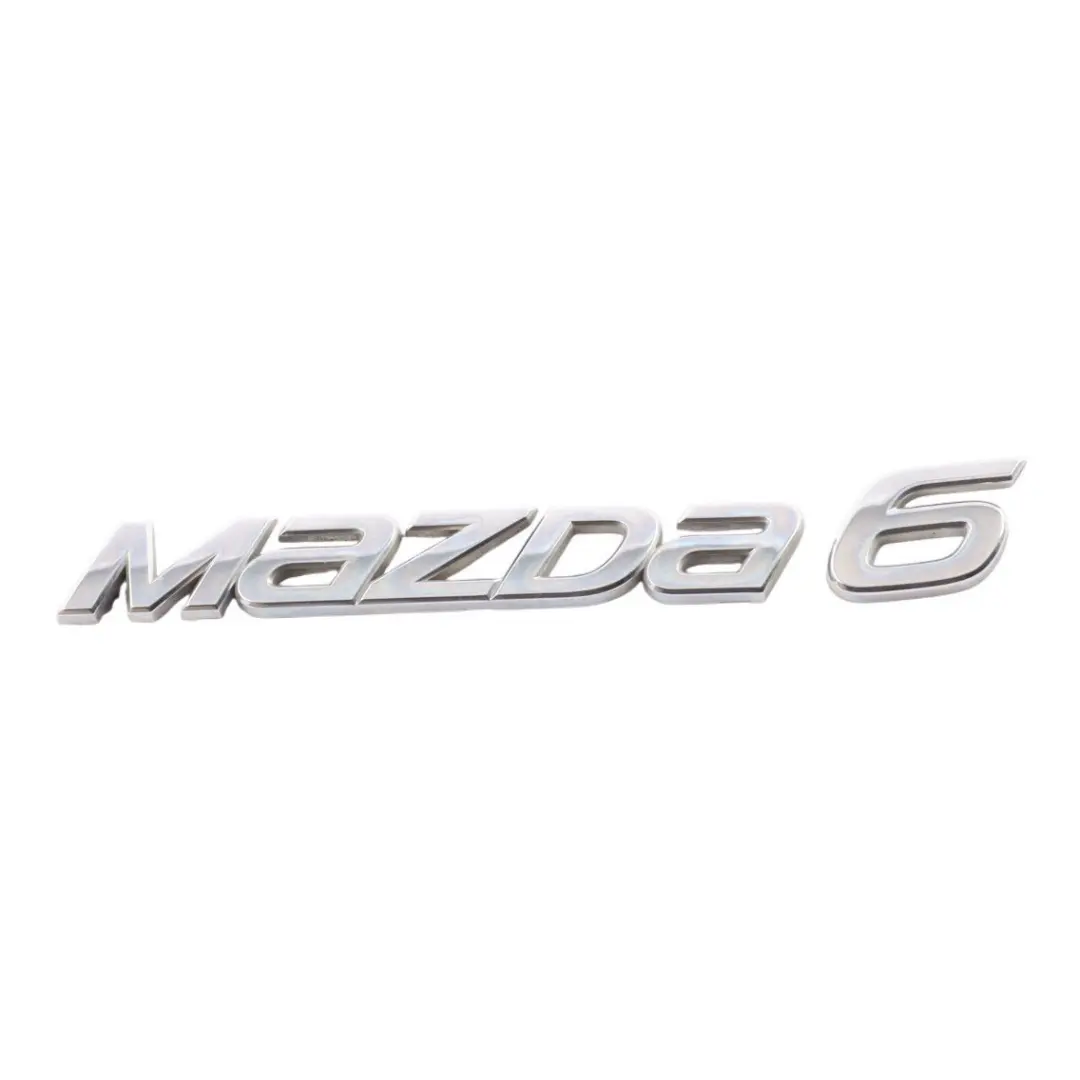  Mazda Mk6 Rear Tailgate Trunk Hatch Emblem Ornament Lettering Badge Ornament - SKU MAZDA-6-LETTERING - Part number MAZDA-6