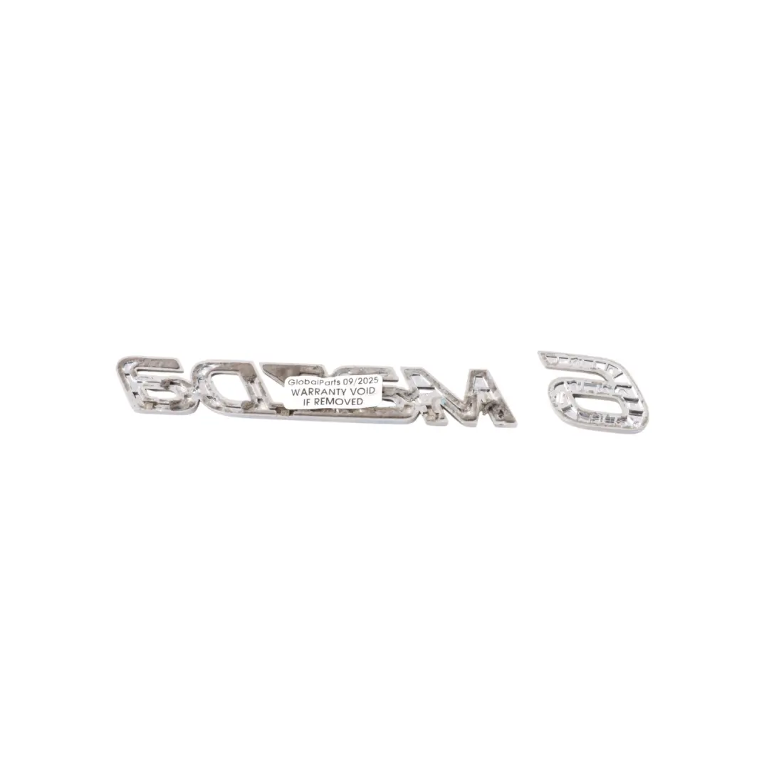  Mazda Mk6 Rear Tailgate Trunk Hatch Emblem Ornament Lettering Badge Ornament - SKU MAZDA-6-LETTERING - Part number MAZDA-6