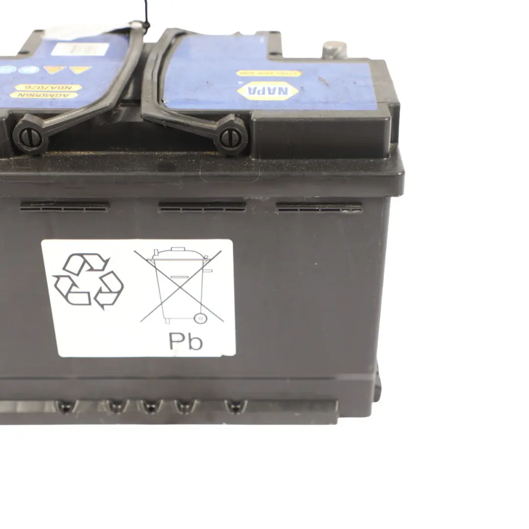 NAPA AGM Accumulator Car Battery Electrical Unit 70Ah 760A 12V to with Part number AGM096N NAPA AGM Accumulator Car Battery Electrical Unit 70Ah 760A 12V - SKU NAPA-AGM-70AH - Part number AGM096N