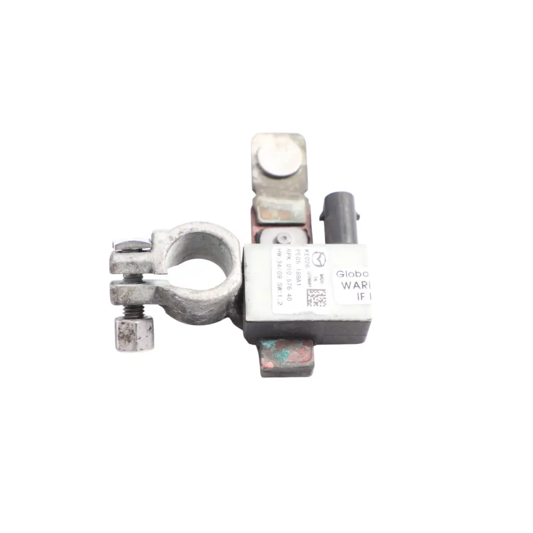 Negative Battery Terminal Electrical Pole Cable Mount to Mazda 6 GJ with Part number PE05-188A1 Mazda 6 GJ Negative Battery Terminal Electrical Pole Cable Mount - SKU PE05-188A1 - Part number PE05-188A1