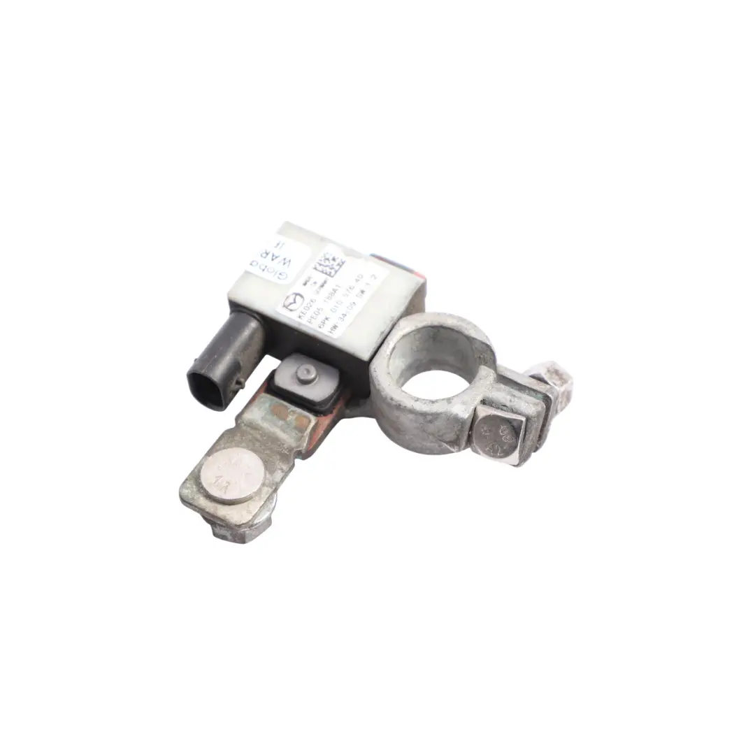 Negative Battery Terminal Electrical Pole Cable Mount to Mazda 6 GJ with Part number PE05-188A1 Mazda 6 GJ Negative Battery Terminal Electrical Pole Cable Mount - SKU PE05-188A1 - Part number PE05-188A1