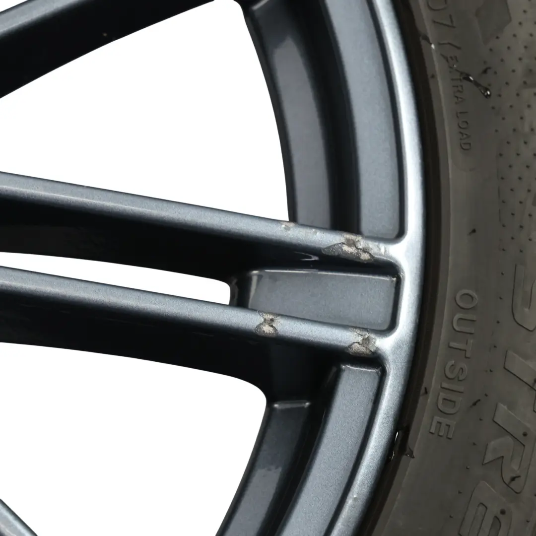 Alufelgensatz 21" 10J ET:50 VIA Reifen 295/35 R21 für Porsche Cayenne 92A mit Teilenummer PORSCHE-VIA-SET Porsche Cayenne 92A Alufelgensatz 21" 10J ET:50 VIA Reifen 295/35 R21 - SKU PORSCHE-VIA-SET - Teilenummer PORSCHE-VIA-SET