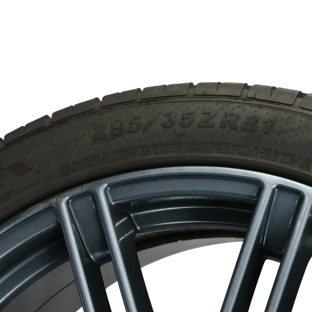 Porsche Cayenne 92A Komplet Felg 21" 10J ET:50 VIA Opony 295/35 R21 - SKU PORSCHE-VIA-SET - Numer Części PORSCHE-VIA-SET