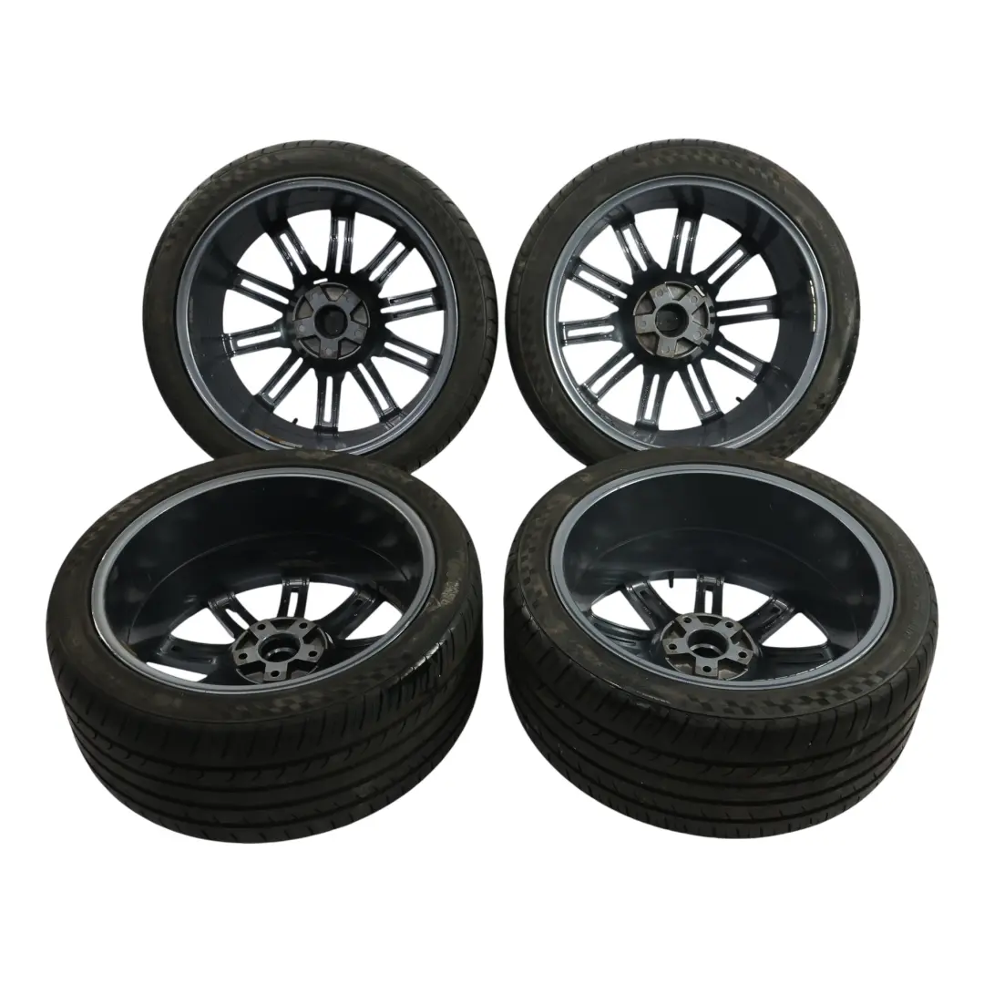 Porsche Cayenne 92A Komplet Felg 21" 10J ET:50 VIA Opony 295/35 R21 - SKU PORSCHE-VIA-SET - Numer Części PORSCHE-VIA-SET