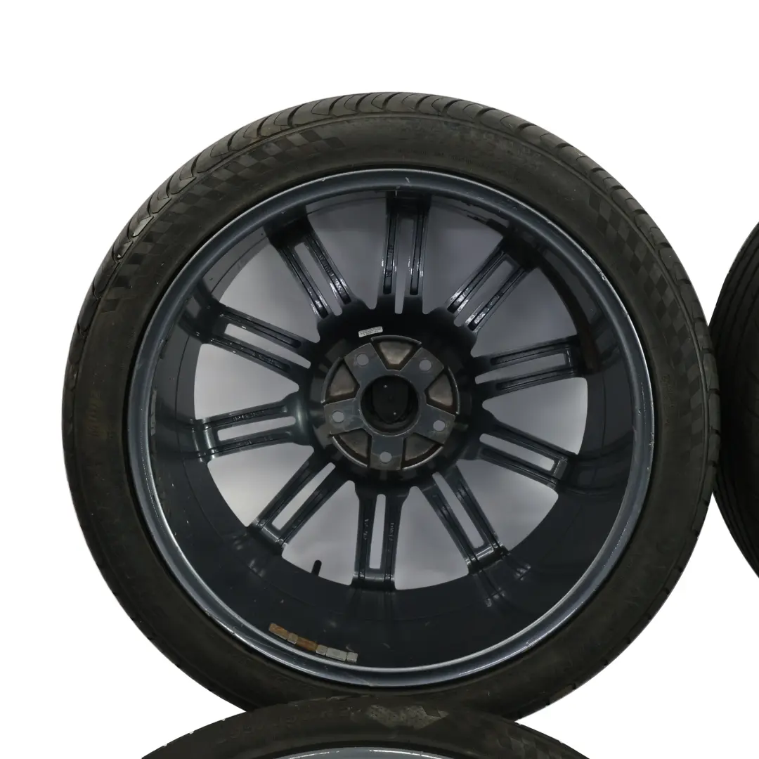 Porsche Cayenne 92A Komplet Felg 21" 10J ET:50 VIA Opony 295/35 R21 - SKU PORSCHE-VIA-SET - Numer Części PORSCHE-VIA-SET