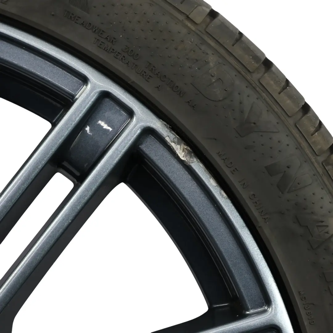 Porsche Cayenne 92A Komplet Felg 21" 10J ET:50 VIA Opony 295/35 R21 - SKU PORSCHE-VIA-SET - Numer Części PORSCHE-VIA-SET