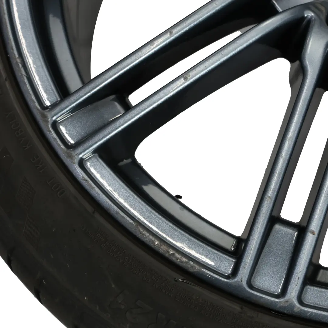 Porsche Cayenne 92A Komplet Felg 21" 10J ET:50 VIA Opony 295/35 R21 - SKU PORSCHE-VIA-SET - Numer Części PORSCHE-VIA-SET