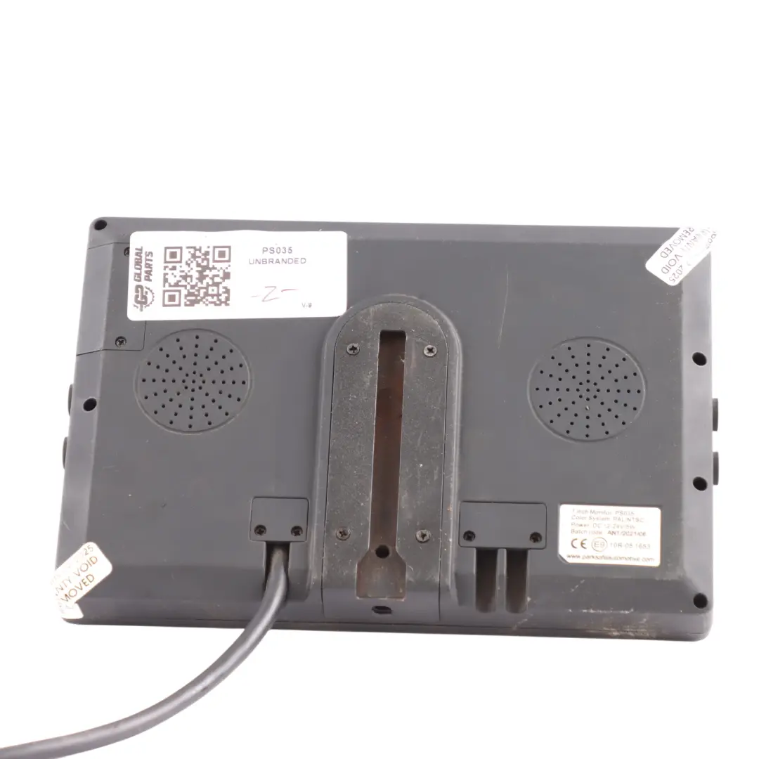 Parksafe Parking System 7" Display Screen Monitor 2-Channel AHD to with Part number PS035 Parksafe Parking System 7" Display Screen Monitor 2-Channel AHD - SKU PS035 - Part number PS035