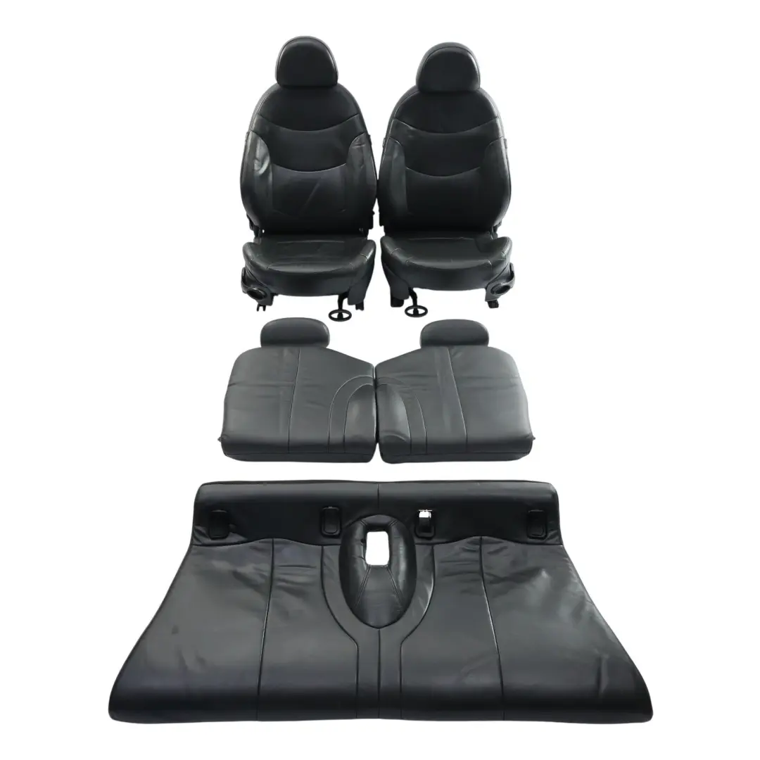  Sitze Mini R52 Cabrio beheizt Sport Schwarz Leder Schwerkraft Vorne Hinten - SKU R52-SPORT-LEATHER-GRAVITY-SEATS-T6PN-1 - Teilenummer 7155100
