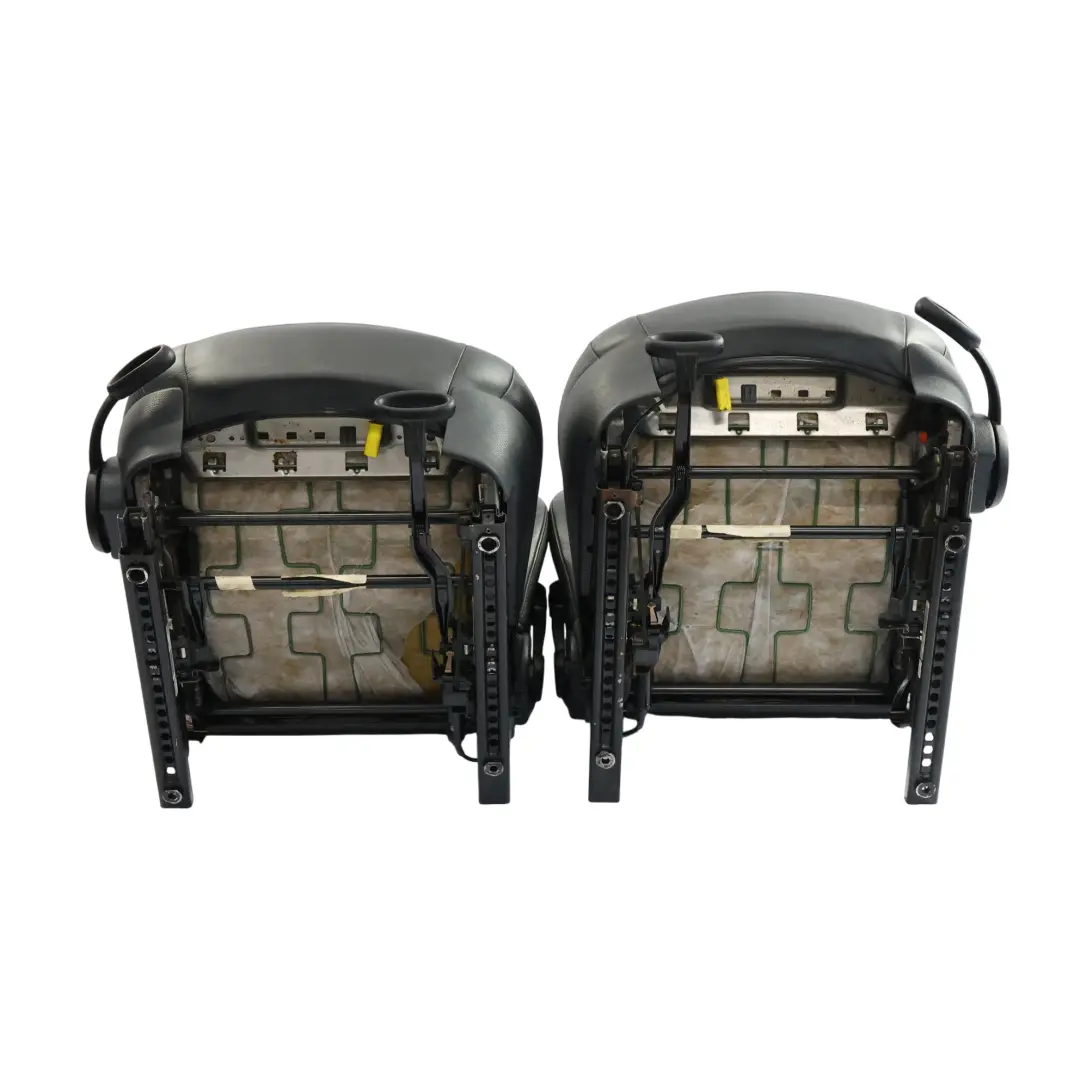  Sitze Mini R52 Cabrio beheizt Sport Schwarz Leder Schwerkraft Vorne Hinten - SKU R52-SPORT-LEATHER-GRAVITY-SEATS-T6PN-1 - Teilenummer 7155100