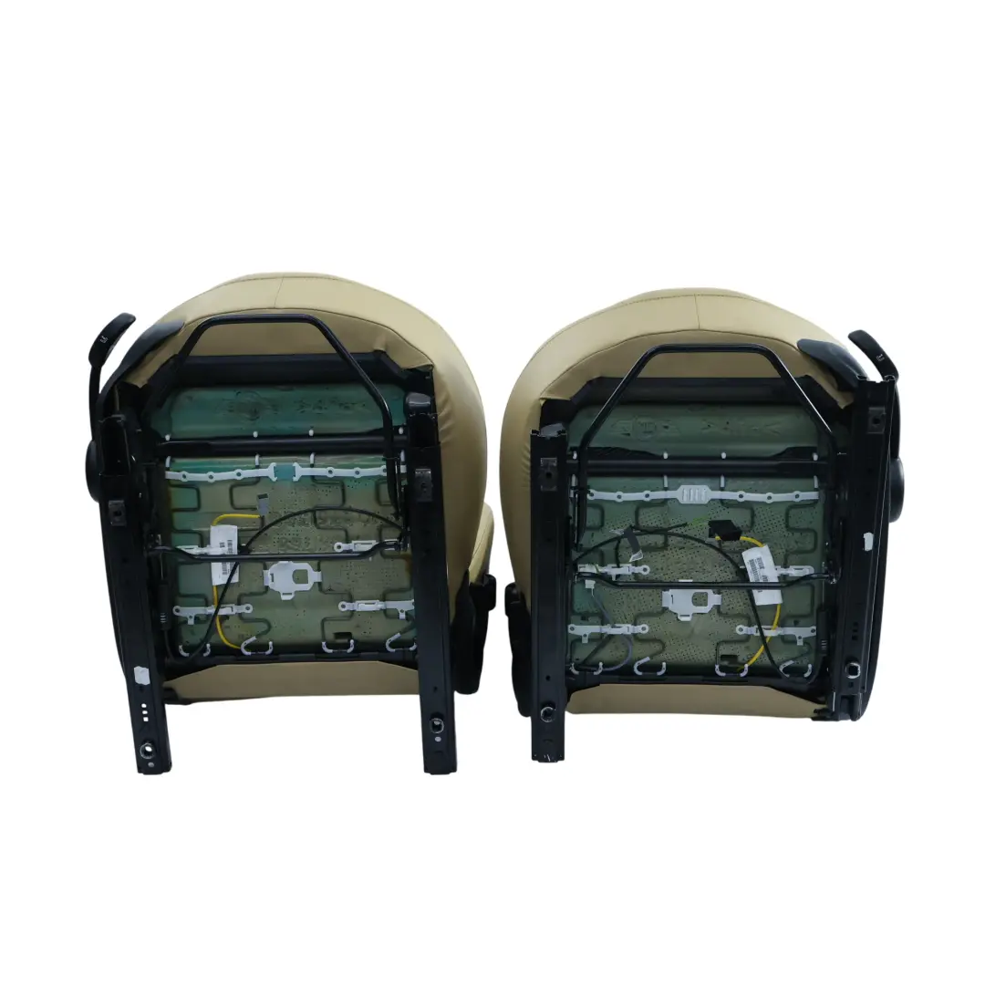 Asientos cuero Sport cuero beige Asientos delanteros y traseros para Mini Cooper con número de pieza R56 Mini Cooper Asientos cuero Sport cuero beige Asientos delanteros y traseros - SKU R56-SPORTS-FULL-LEATHER-BEIGE-SEATS - Número de pieza R56