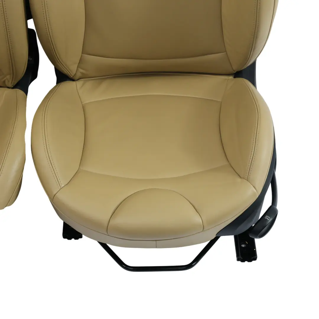  Leather Seats Mini Cooper Sport Full Leather Beige Interior Front Rear Seat - SKU R56-SPORTS-FULL-LEATHER-BEIGE-SEATS - Part number R56