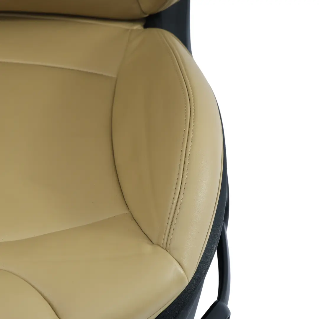 Leather Seats Mini Cooper Sport Full Leather Beige Interior Front Rear Seat to with Part number R56 Leather Seats Mini Cooper Sport Full Leather Beige Interior Front Rear Seat - SKU R56-SPORTS-FULL-LEATHER-BEIGE-SEATS - Part number R56