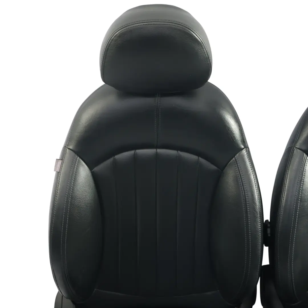 Mini Cooper R60 Countryman Sport Seats Black Leather Interior Seat - SKU R60-SPORT-BLACK-LEATHER-SEATS - Part number R60-SPORT-BLACK-LEATHER