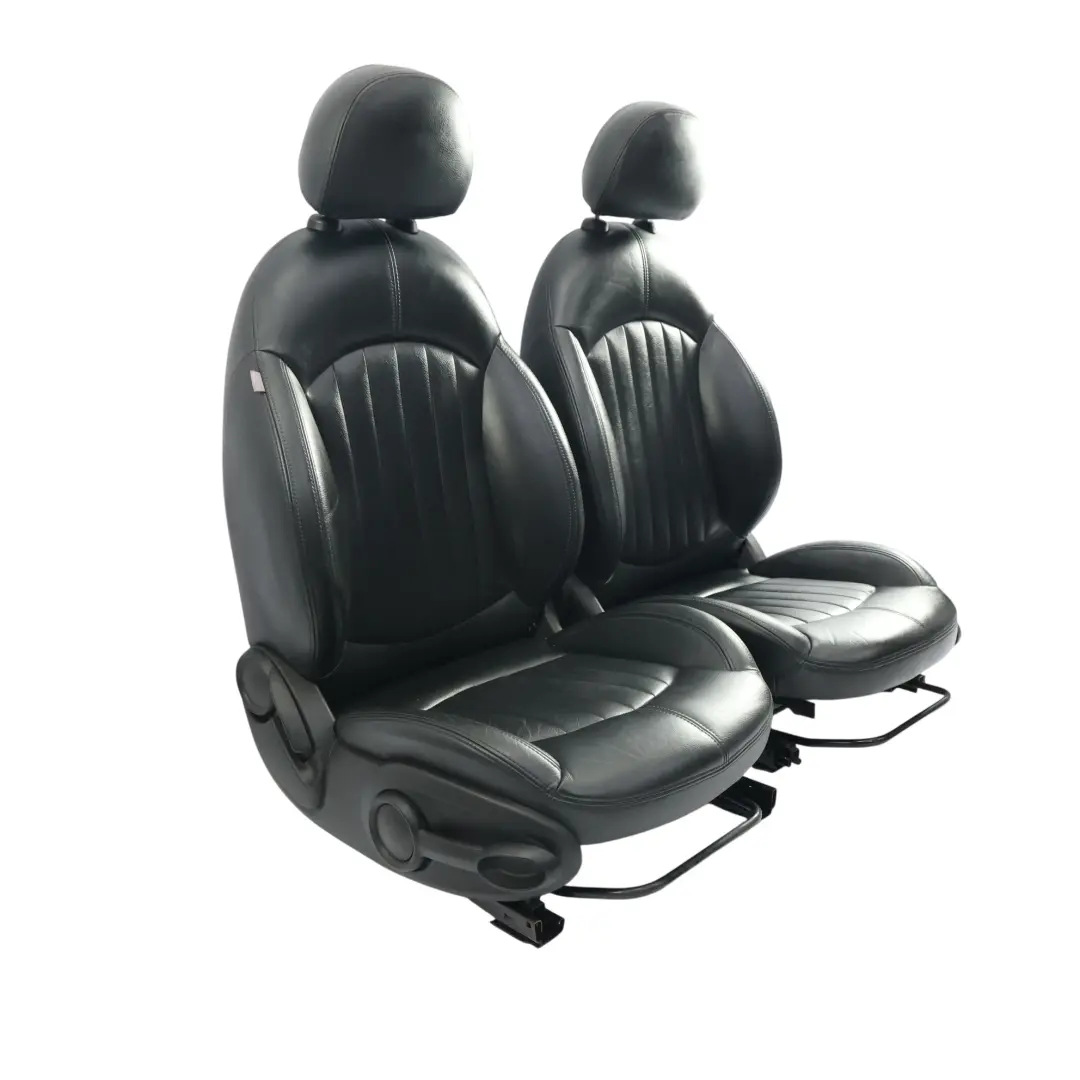 Mini Cooper R60 Countryman Sport Seats Black Leather Interior Seat - SKU R60-SPORT-BLACK-LEATHER-SEATS - Part number R60-SPORT-BLACK-LEATHER