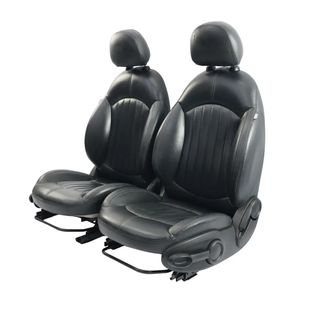 Mini Cooper R60 Countryman Sport Seats Black Leather Interior Seat - SKU R60-SPORT-BLACK-LEATHER-SEATS - Part number R60-SPORT-BLACK-LEATHER