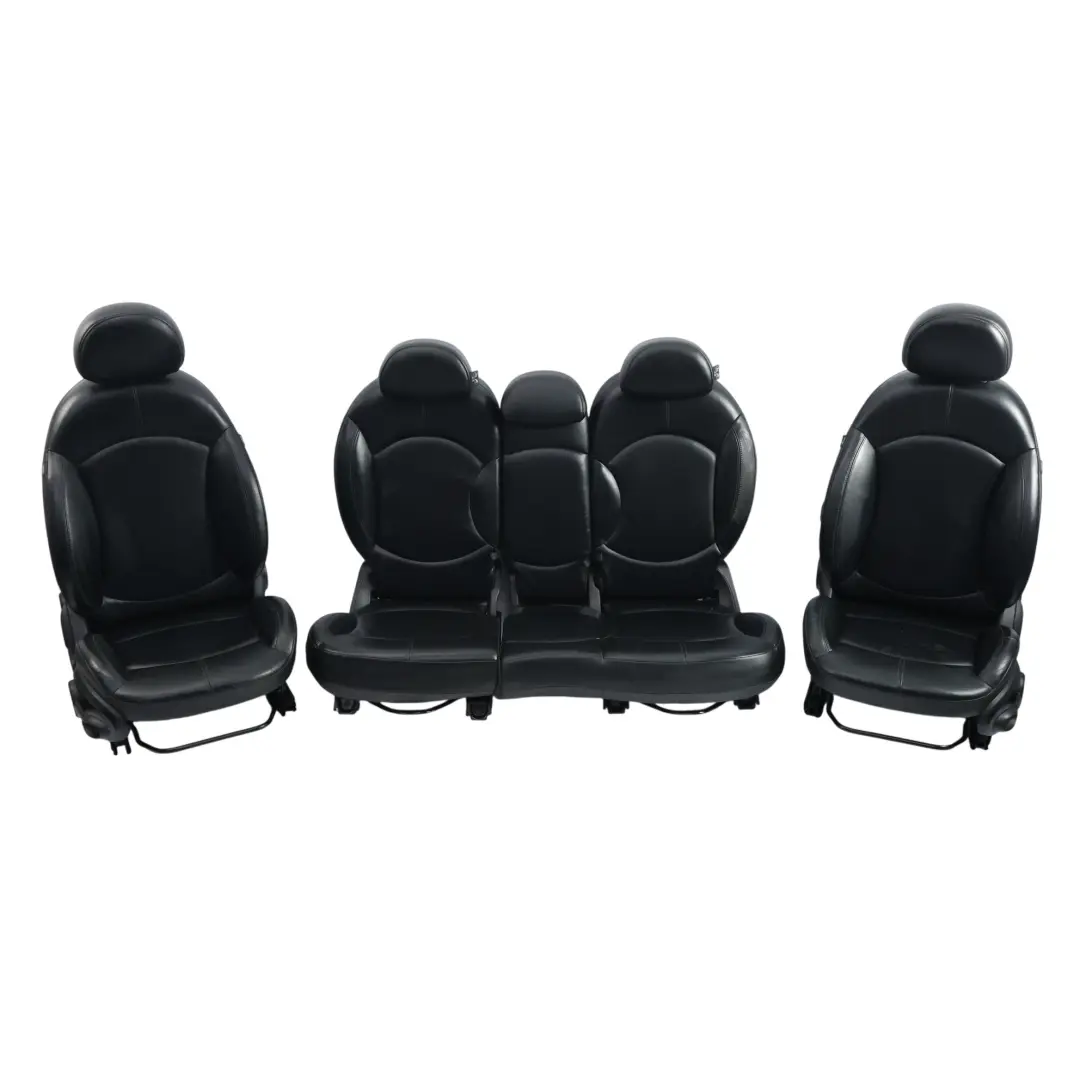Sedili Mini Countryman Cooper Sport Interni Pelle Nera Anteriore Posteriore per con numero di parte R60 Sedili Mini Countryman Cooper Sport Interni Pelle Nera Anteriore Posteriore - SKU R60-Sport-Black-Leather-Seats-(T6E1)-2 - Numero di parte R60