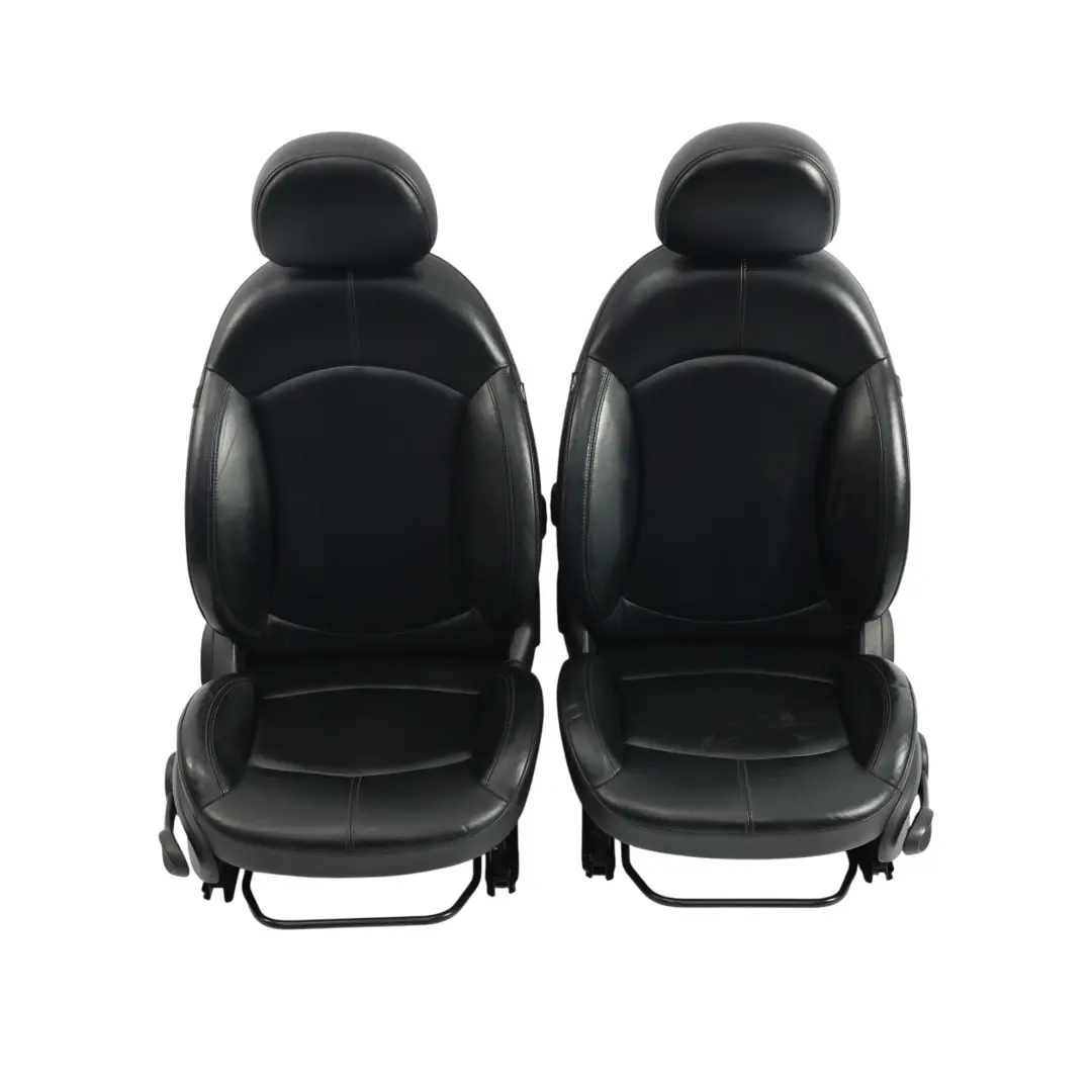 Sitze Mini Countryman Cooper Sport Schwarz Leder Vorne Hinten für mit Teilenummer R60 Sitze Mini Countryman Cooper Sport Schwarz Leder Vorne Hinten - SKU R60-Sport-Black-Leather-Seats-(T6E1)-2 - Teilenummer R60
